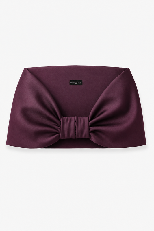 XSCAPE "Thalia" Stretch Mikado Shawl Wrap