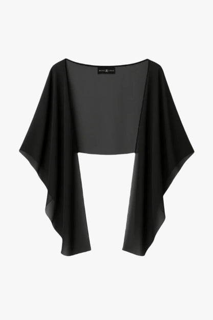 XSCAPE "Bernadette" Chiffon Shawl Wrap