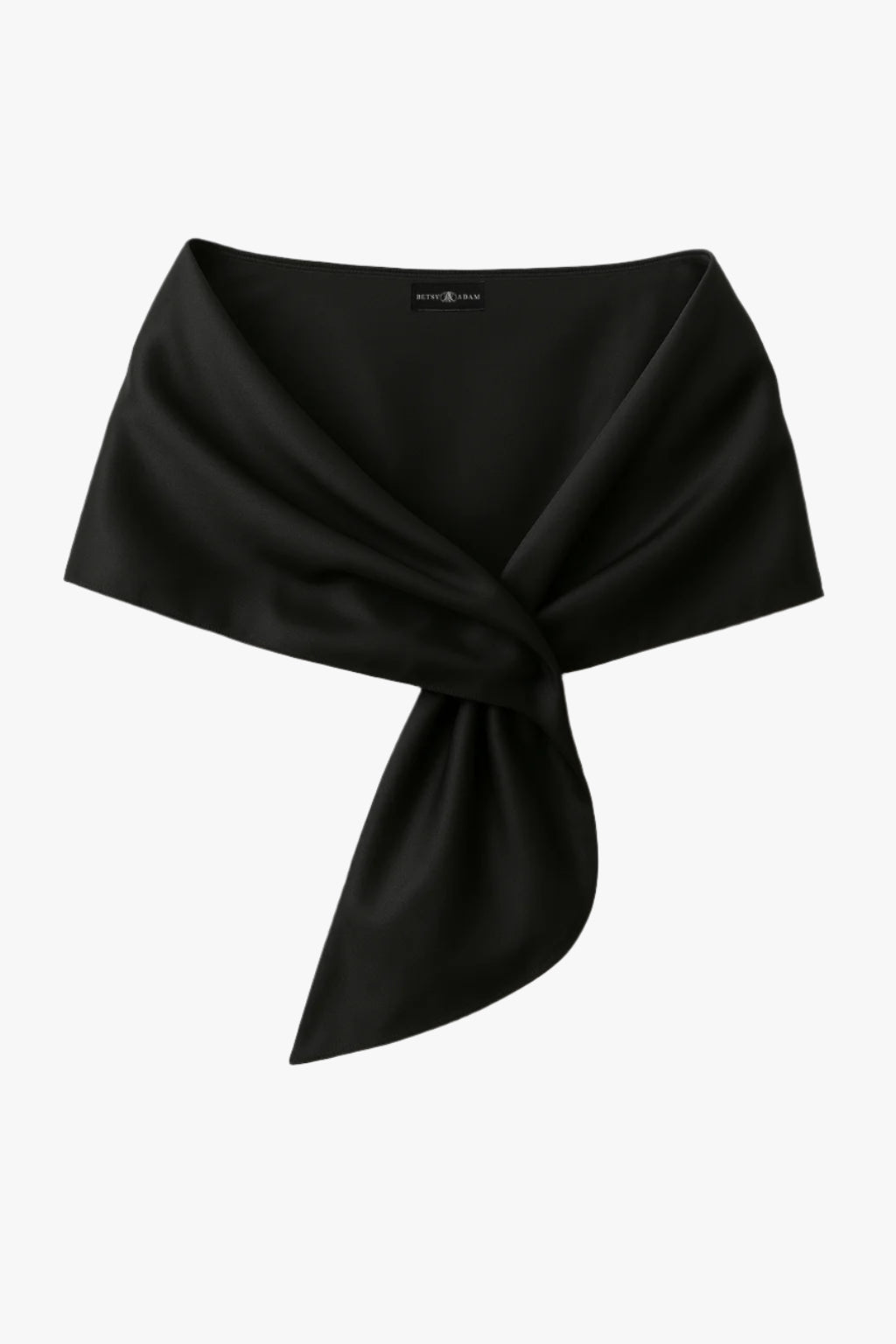 XSCAPE "Trixie" Satin Pull Through Shawl Wrap