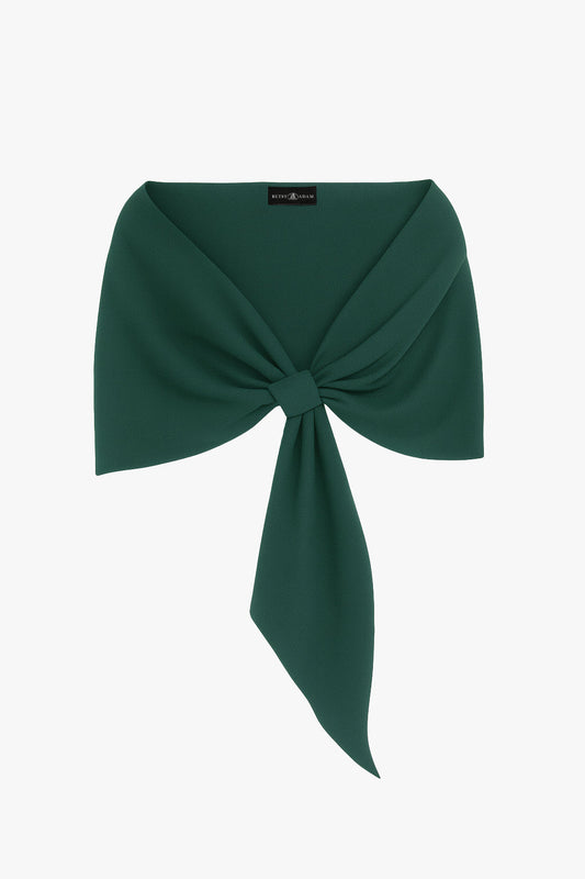 XSCAPE "Carol" Techno Scuba Shawl Wrap