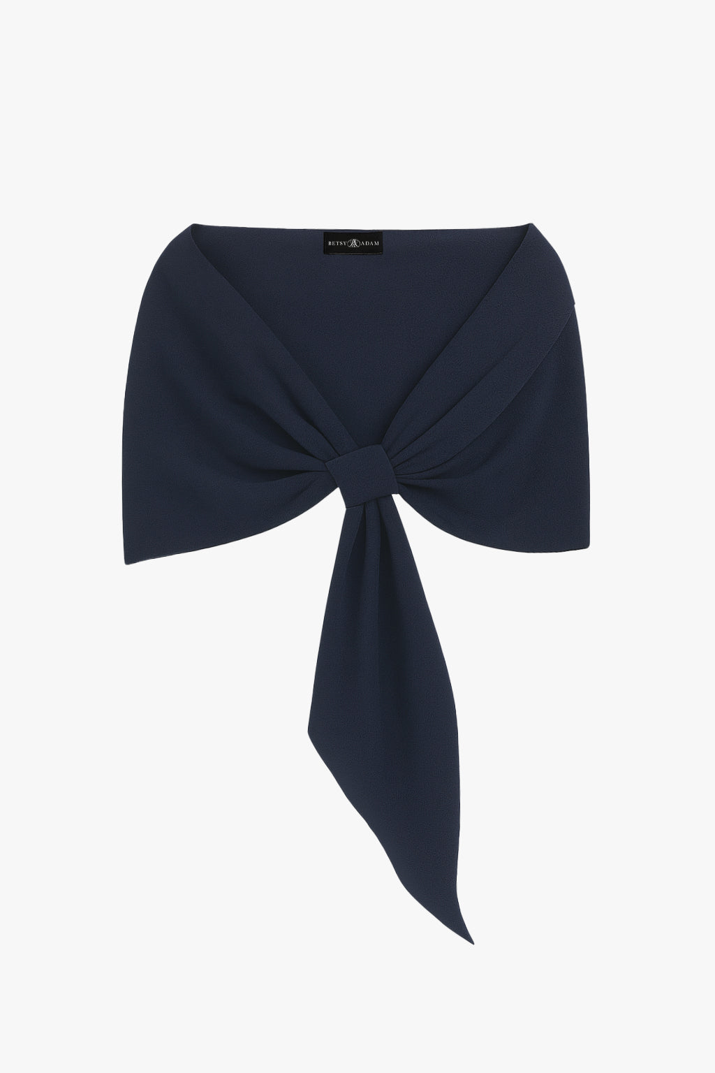 XSCAPE Plus "Carol" Techno Scuba Pull Through Shawl Wrap | Betsy & Adam