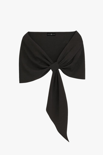 XSCAPE Plus "Carol" Techno Scuba Pull Through Shawl Wrap | Betsy & Adam