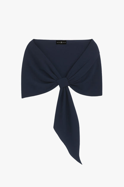XSCAPE Plus "Carol" Techno Scuba Pull Through Shawl Wrap | Betsy & Adam