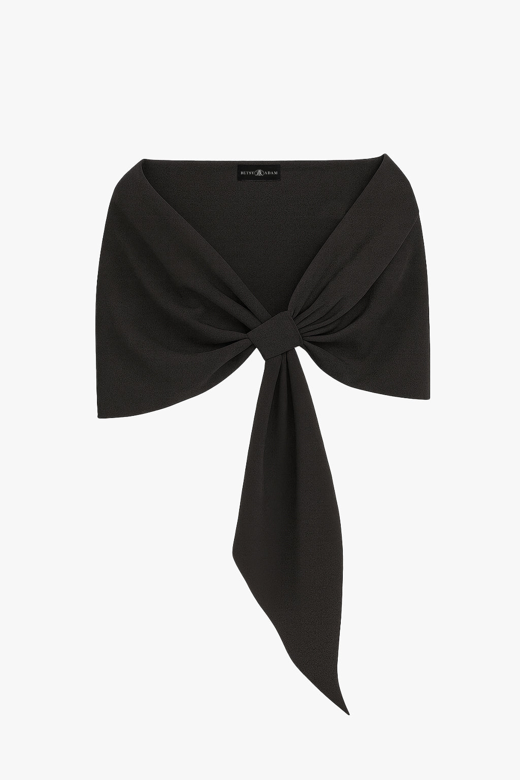 XSCAPE Plus "Carol" Techno Scuba Pull Through Shawl Wrap | Betsy & Adam