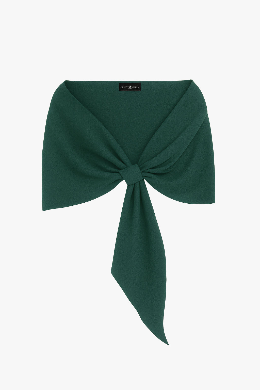 XSCAPE Plus "Carol" Techno Scuba Pull Through Shawl Wrap | Betsy & Adam