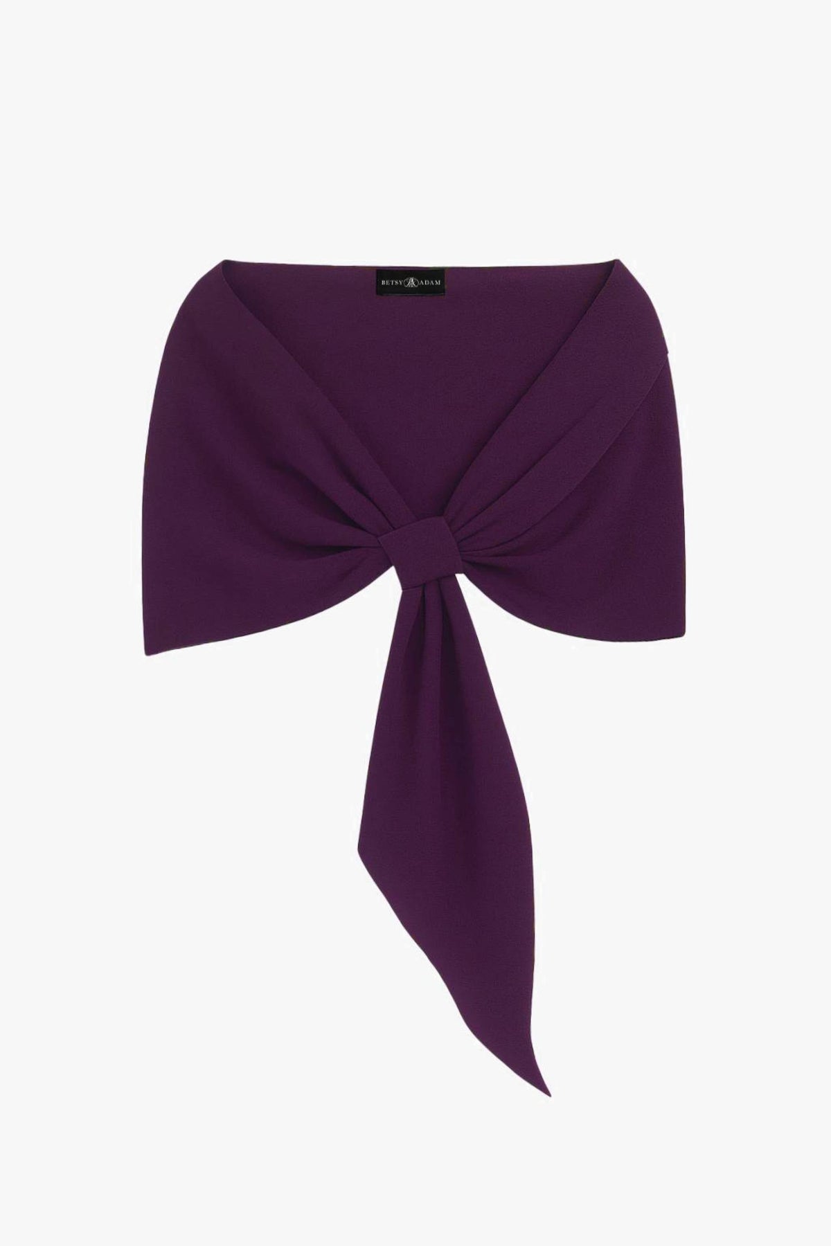 XSCAPE "Carol" Techno Scuba Shawl Wrap