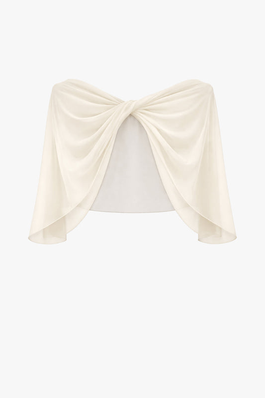 XSCAPE "Nikita" Chiffon Twist Shawl Wrap