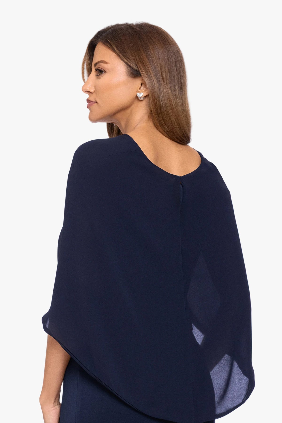 XSCAPE "Nikita" Chiffon Twist Shawl Wrap