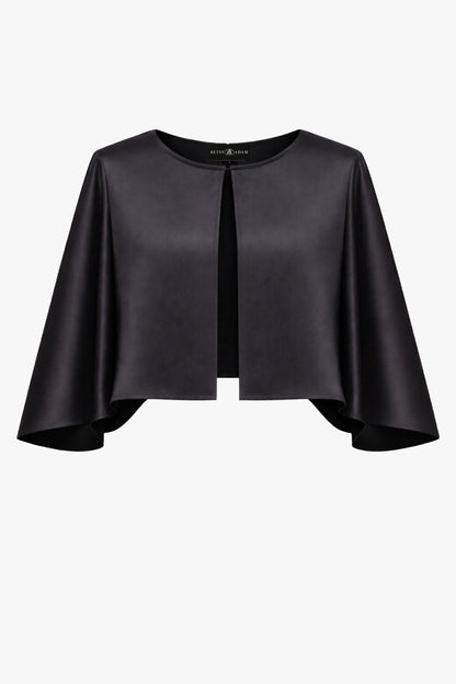 XSCAPE "Bella" Satin Cape Shawl Wrap
