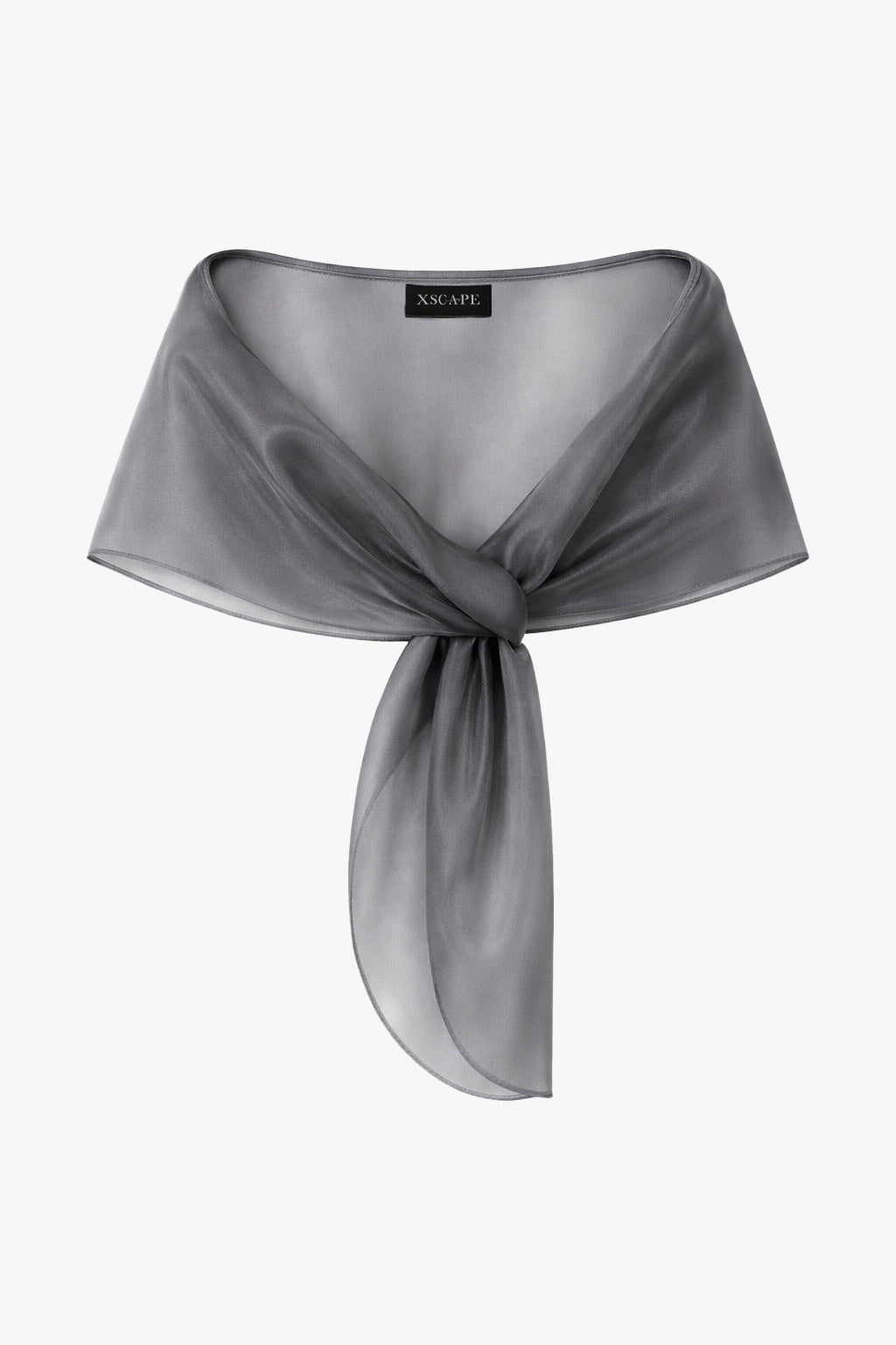XSCAPE "Joan" Pull Through Organza Shawl Wrap
